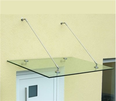 Sou entènèt jwèt Glass Lapli Canopy